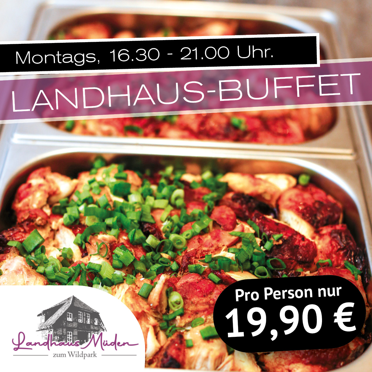 Landhaus-Buffet Montag